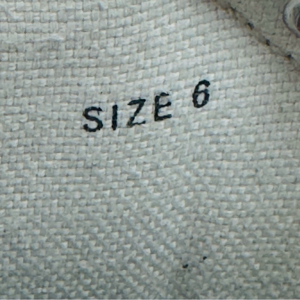 Nike Blazer Mid 'Pinstripes' color Light Bone, Cadet Green, and Pink SZ6 - Picture 9 of 10